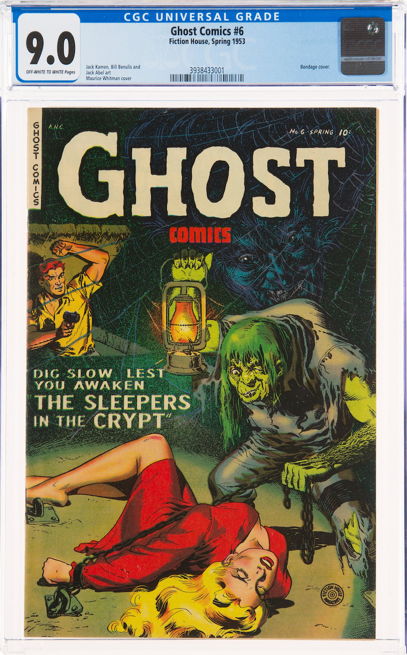 Ghost #6, CGC VF/NM 9.0, $40,800.00