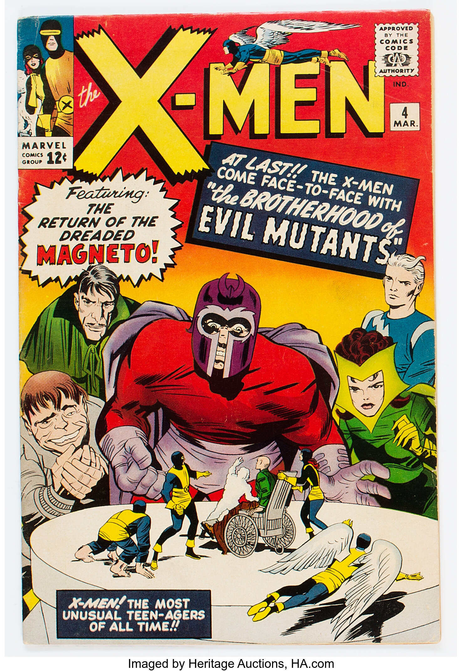 X-Men #4 (Marvel, 1964) Uncertified VG 4.0, $1,320.00