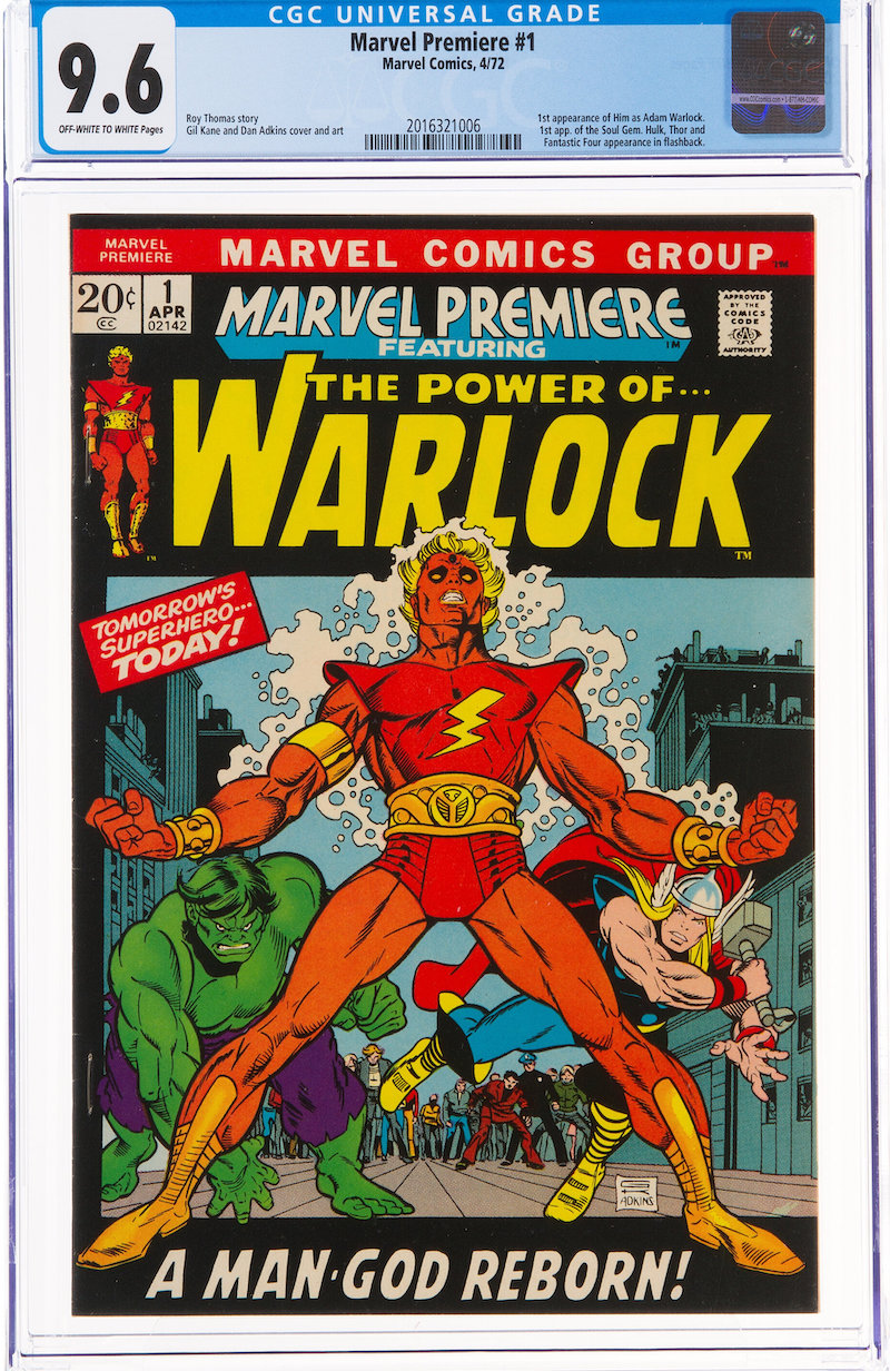Marvel Premiere #1 (Marvel, 1972) CGC NM+ 9.6, $7,800.00