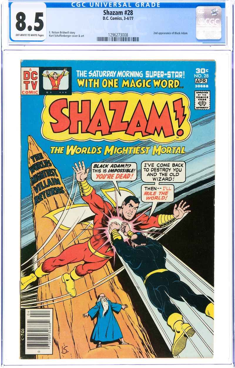 Shazam! #28 (DC, 1977) CGC VF+ 8.5, $99.00
