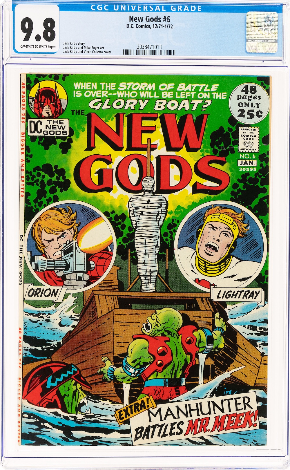 The New Gods #6 (DC, 1971) CGC NM/MT 9.8, $216.00