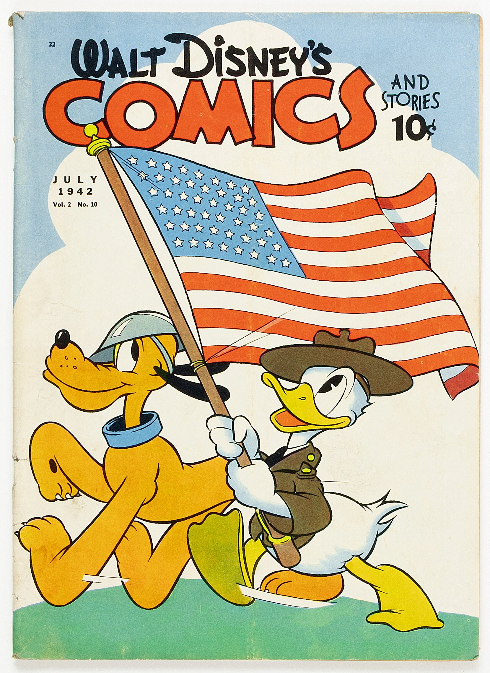Walt Disney's Comics and Stories #22 (Dell, 1942) Uncertified VG 4.0, $149.00