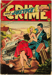 Crime and Justice #15 (1951 - 1955) Comic Book Value