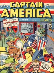 5. Captain America Comics #1
