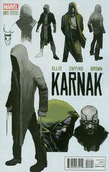 Karnak #1 Zaffino 1:20 Design Variant (2015 - 2016) Comic Book Value