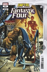Fantastic Four #21 Adams Marvel Zombies Variant (2018 - ) Comic Book Value