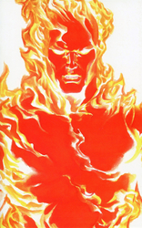 Fantastic Four #24 Ross Virgin Human Torch Variant (2018 - ) Comic Book Value