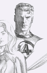 Fantastic Four #24 Ross 1:100 Virgin Mr. Fantastic Sketch Variant (2018 - ) Comic Book Value