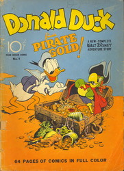Four Color Series II #9 Donald Duck Finds Pirate Gold