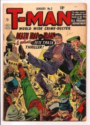 T-Man #3 (1951 - 1956) Comic Book Value