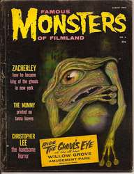 Famous Monsters of Filmland #4 Ghoul's Eye sticker