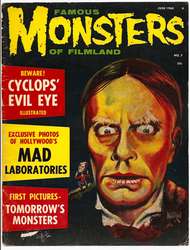 Famous Monsters of Filmland #7 Tomorrow's Monsters cover (1958 - ) Magazine Value