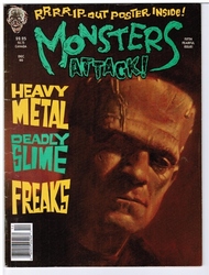Monsters Attack! #5 (1989 - 1990) Magazine Value